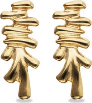 UNODE50 18K Gold-Plated Earrings with Various Tubes
