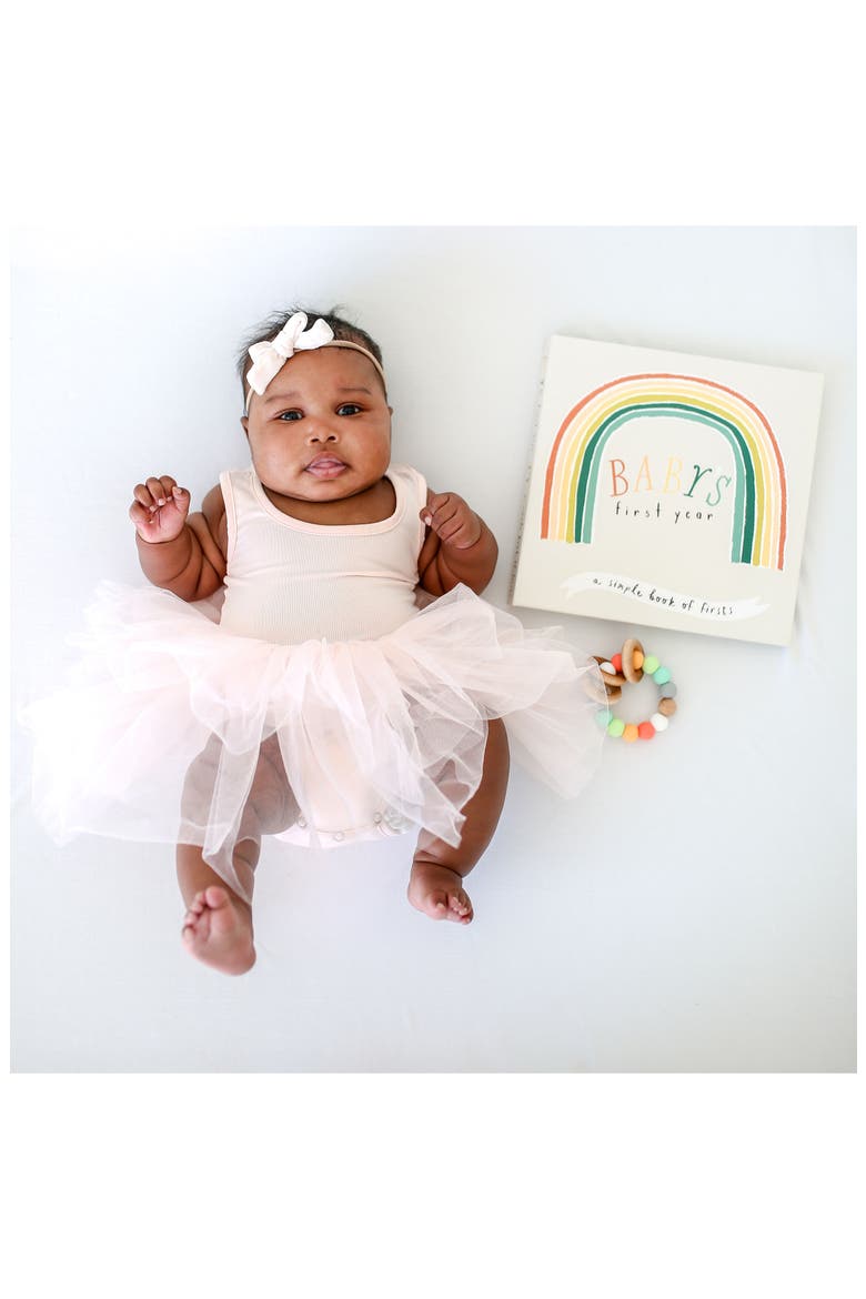 'Baby's First Year' Little Rainbow Memory Book, Alternate, color, MULTI