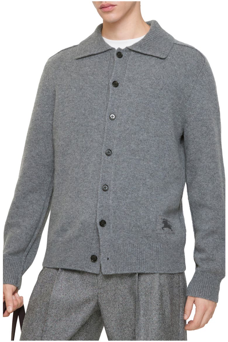 Cashmere Cardigan, Main, color, Grey