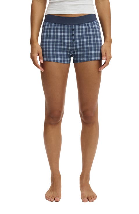 Women's Peached Jersey Boyshort