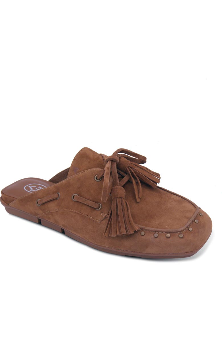 Ash Bavaria Studded Lace-Up Mule, Main, color, Chestnut