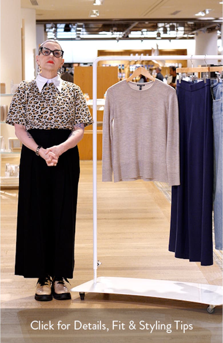 Crewneck Wool Sweater, sales video thumbnail