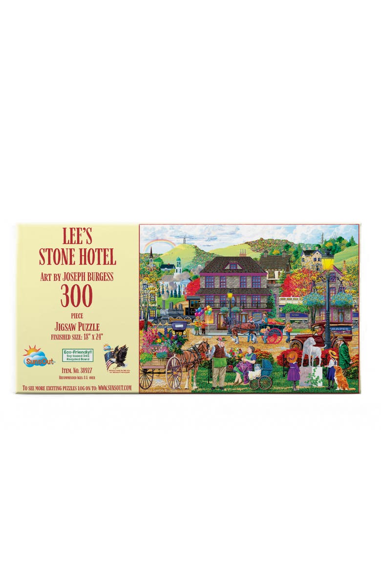 Lee's Stone Hotel 300 piece Jigsaw Puzzle for Adults, Alternate, color, Multicolor