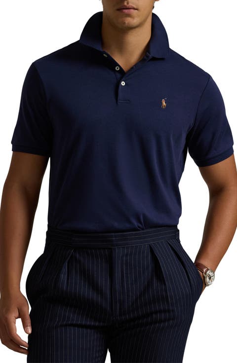Classic Fit Soft Pima Cotton Polo Shirt