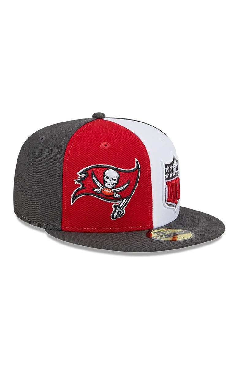 New Era Men's New Era Red/Pewter Tampa Bay Buccaneers 2023 Sideline 59FIFTY Fitted Hat, Alternate, color, Red