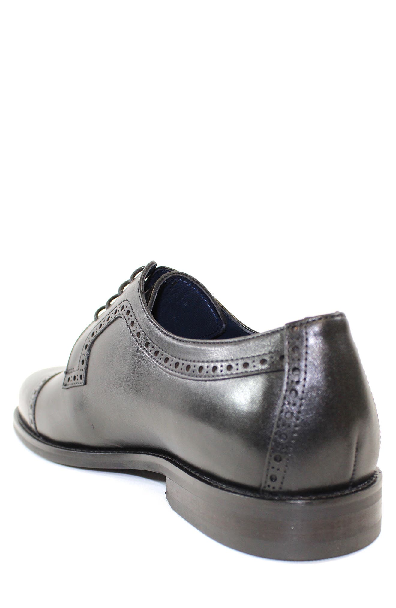 VELLAPAIS Ronny Brogue Derby, Alternate, color, Black