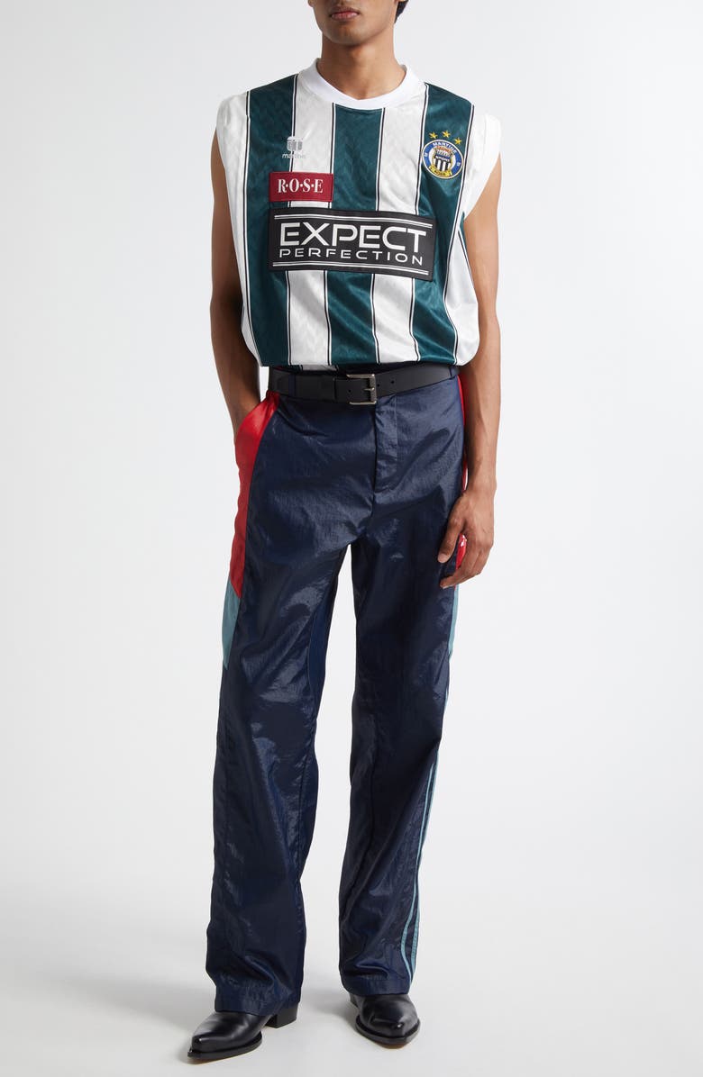 Martine Rose Twist Sleeve Football Top, Alternate, color, 