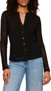Sanctuary Mesh Sleeve Cardigan
