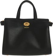 Burberry Mini Cotswolds Leather Tote