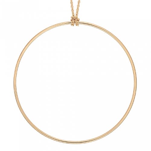 Ginette Ny Circles Necklace In Gold