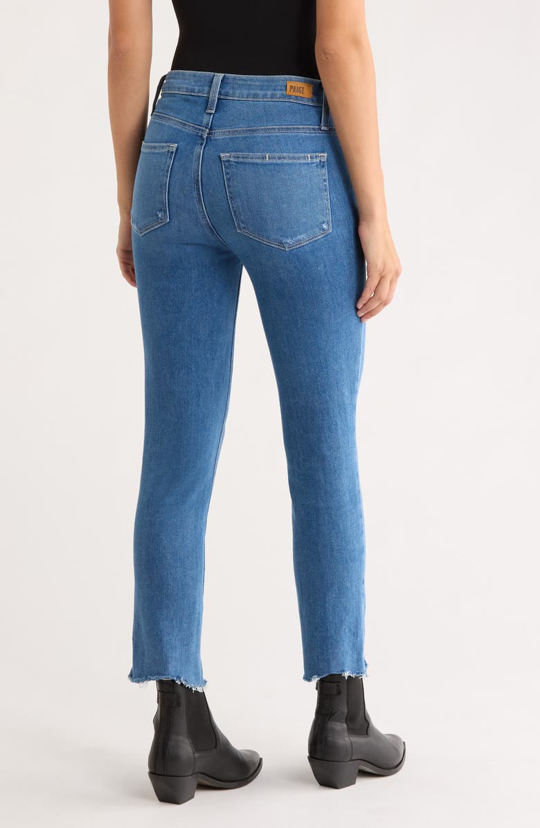 PAIGE Hoxton Frayed Crop Slim Jeans, Alternate, color, Ellerydist