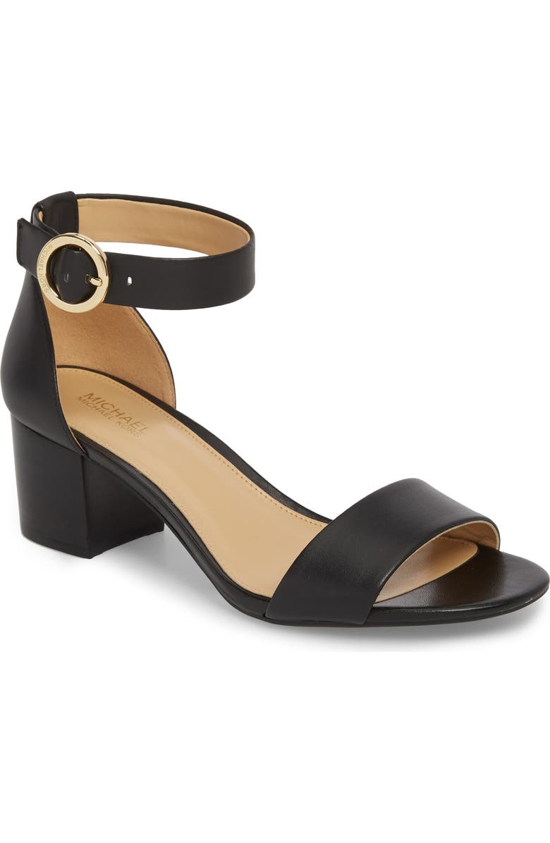 MICHAEL Michael Kors Lena Block Heel Sandal, Main, color,
