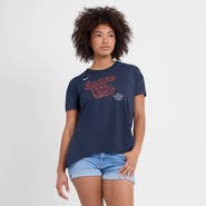 Nike Women's Nike Navy Houston Astros 2025 City Connect Flowy Fashion Tri-Blend Performance T-Shirt