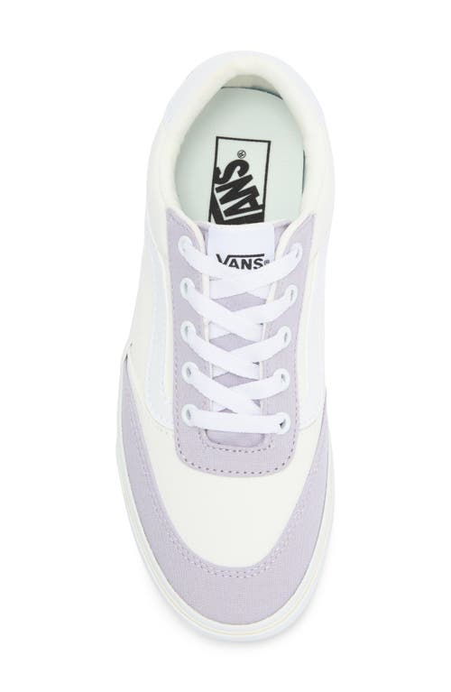 Vans Brooklyn Low Top Sneaker In Pastel Block Evening Haze
