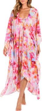 L'AGENCE Kara Long Sleeve Cover-Up