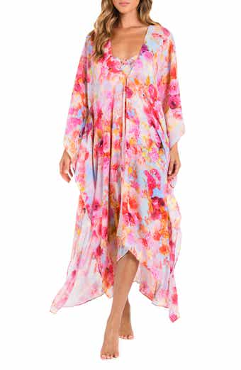 L'AGENCE Kara Long Sleeve Cover-Up