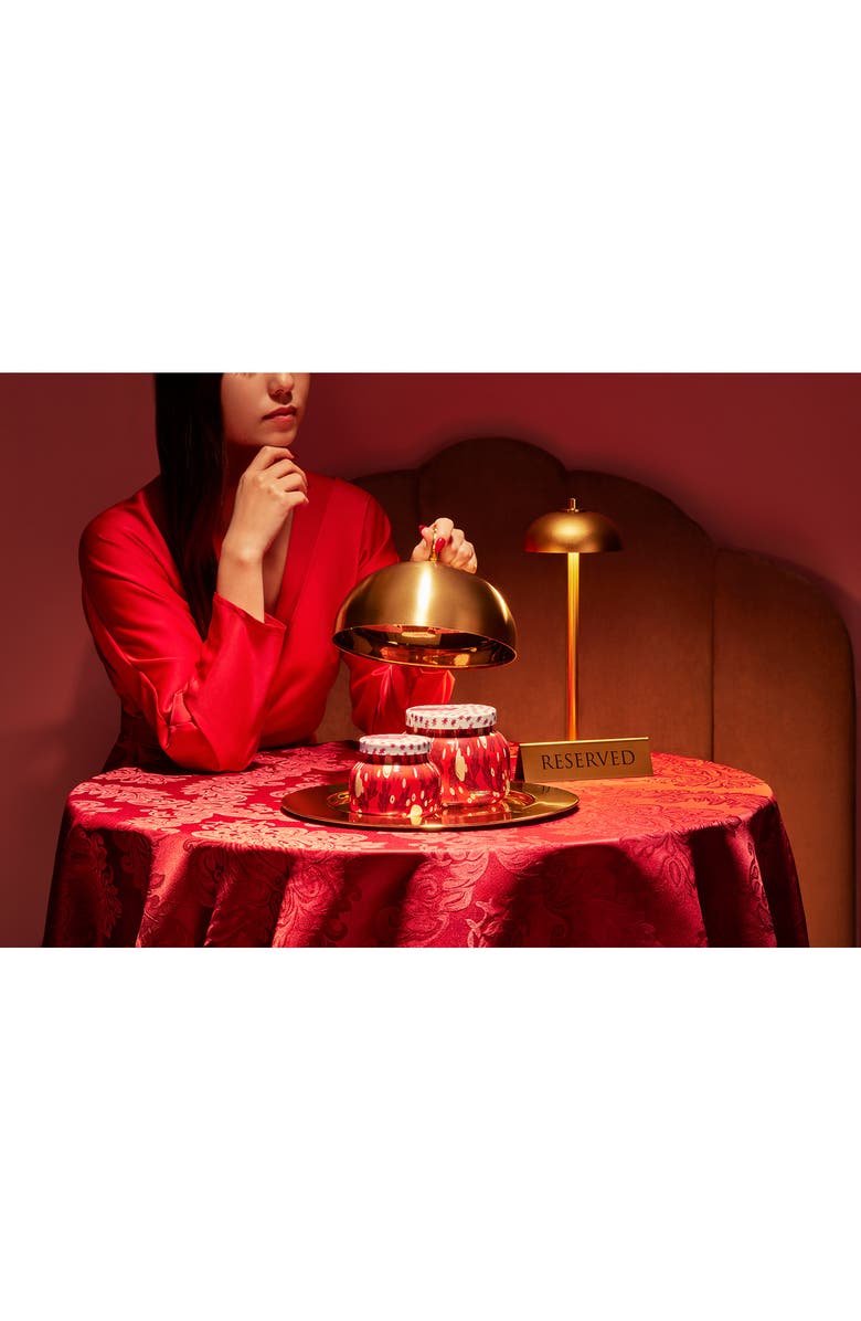 Capri Blue Apple Cider Social Holiday Pattern Play Petite Jar Candle, Alternate, color, Apple Cider Social