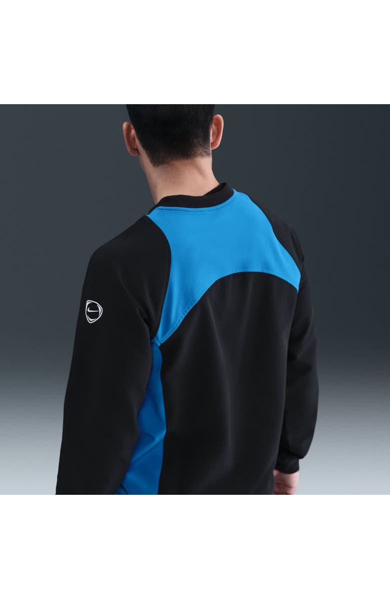 Nike Men
s Nike Black Atletico de Madrid Third T90 Pullover Sweatshirt, Alternate, color, Black