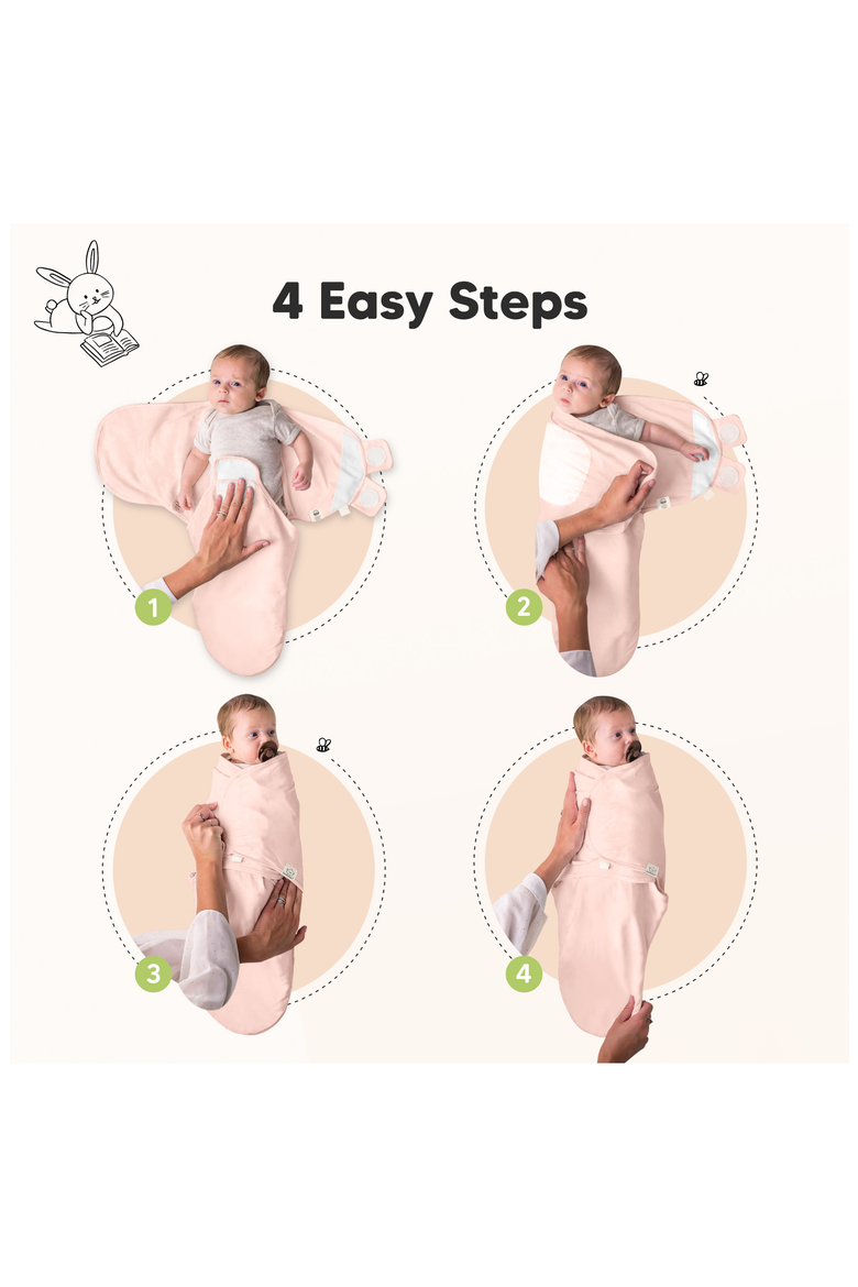 3-Pack Soothe Swaddle Wraps, Alternate, color, Angelic
