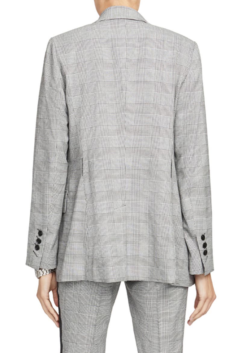 Long Blazer, Alternate, color, BLACK