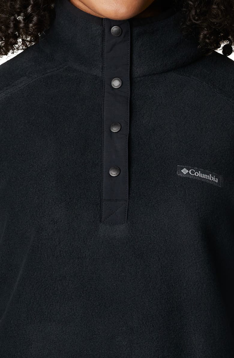 Columbia Mount Cannon Half-Snap Fleece Pullover Sweatshirt, Alternate, color, 