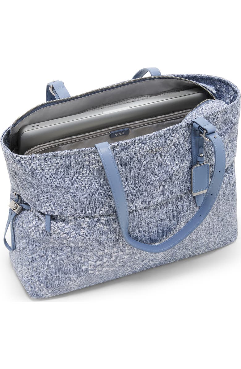 TUMI Voyageur Cam Large Tote, Alternate, color, Denim Blue