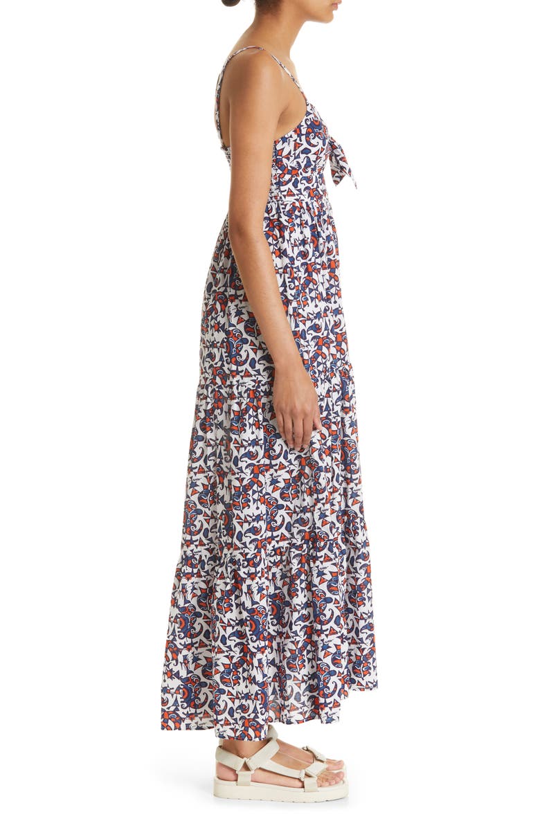 XÍRENA Cutout Cotton Sundress, Alternate, color, 