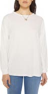 MOTHER The Long Sleeve Rowdy Cotton T-Shirt