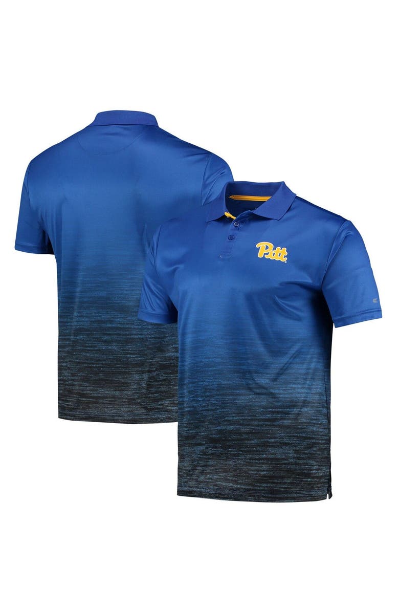 COLOSSEUM Men's Colosseum Royal Pitt Panthers Marshall Polo, Main, color, Royal