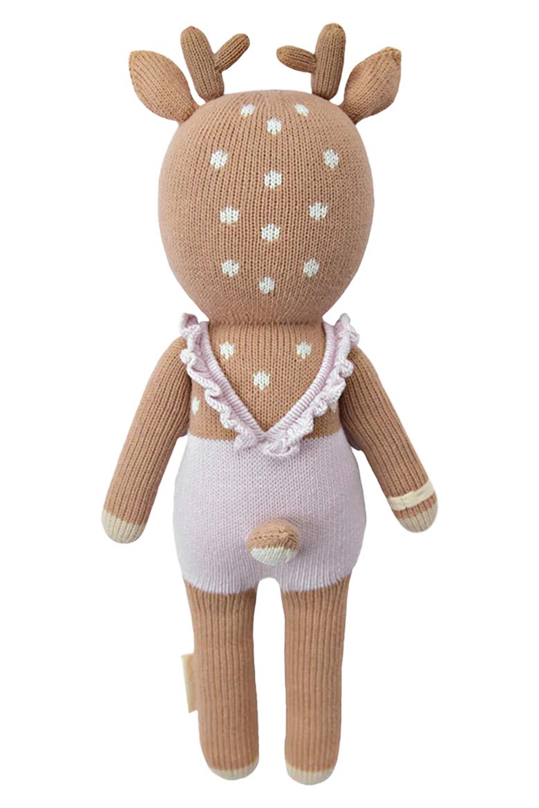 Violet the Fawn Stuffed Animal, Alternate, color, VIOLET/ BROWN