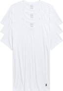 Polo Ralph Lauren 3-Pack Crewneck Cotton Blend T-Shirts