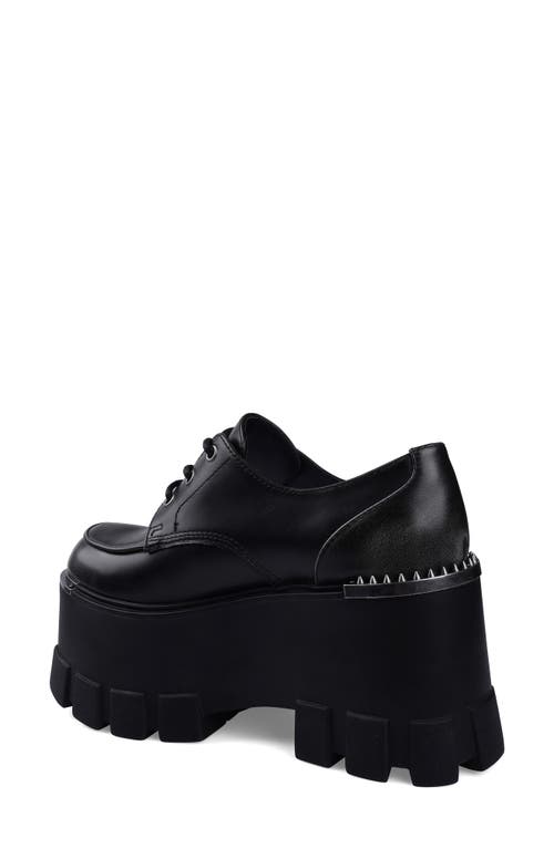Zigi Jami Platform Derby In Black