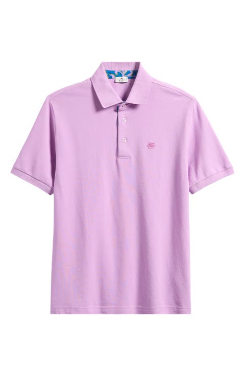 Roma Solid Cotton Piqué Polo