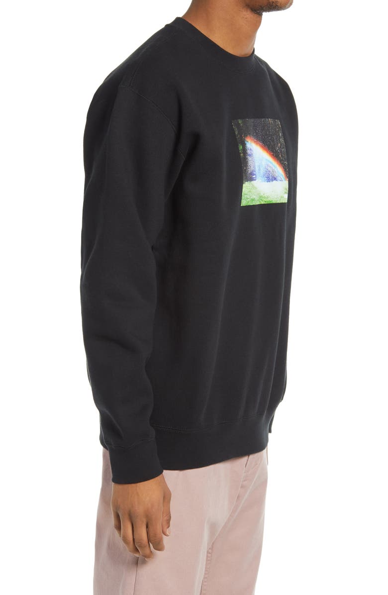 Obey Men's Rainbow Graphic Sweatshirt, Alternate, color,