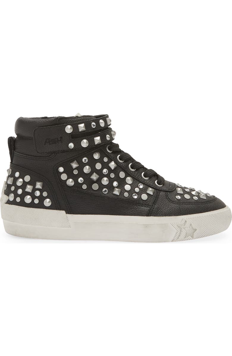 Ash Myraid Studded High Top Sneaker, Alternate, color,