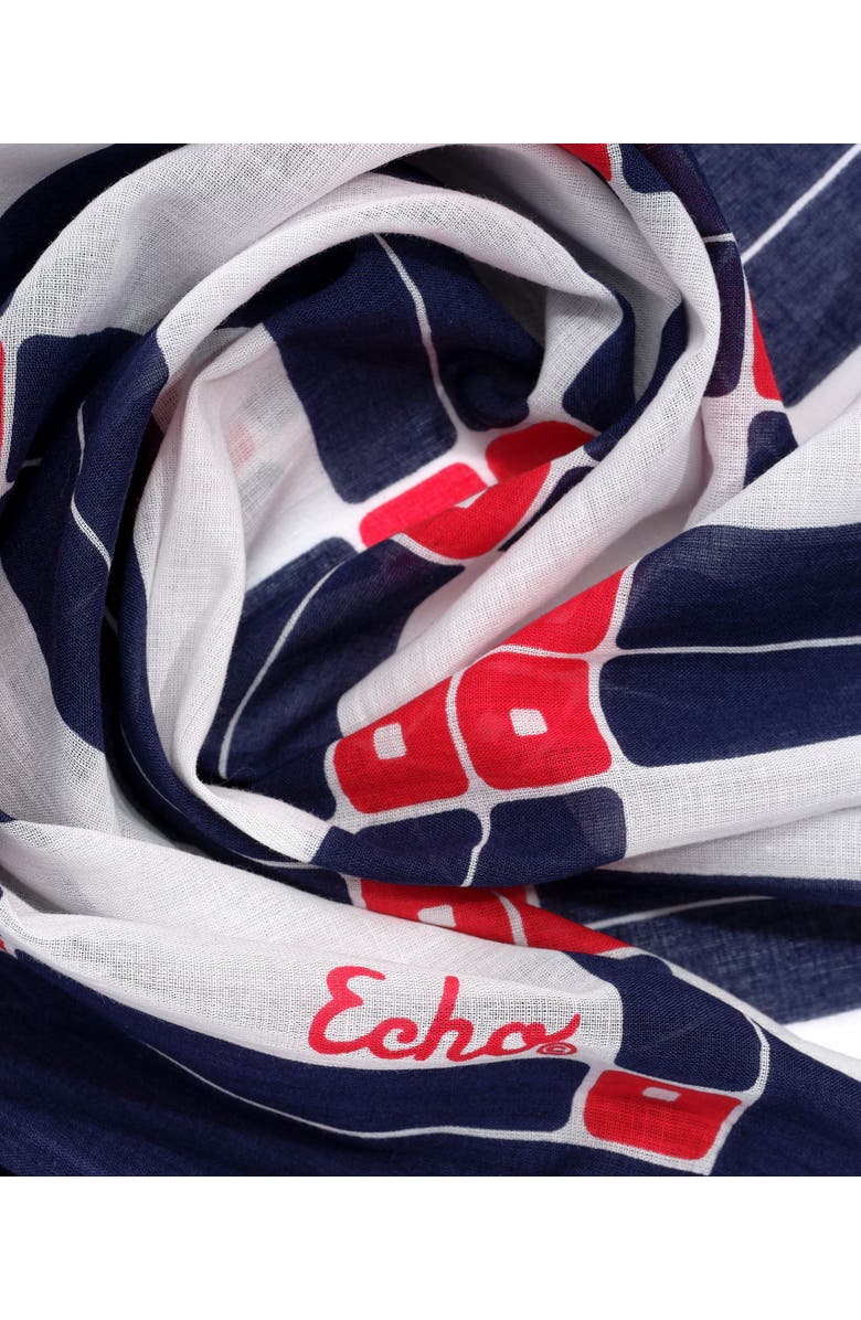 Echo Domino Bandana, Alternate, color, Navy