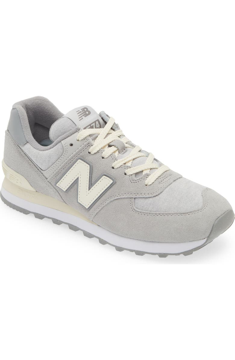 New Balance Gender Inclusive 574 Sneaker, Main, color, Concrete/ Angora