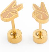 Pip Pop Peace Stud Earrings