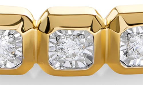 Monica Vinader Asscher Set Lab Created Diamond Bangle
