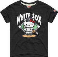Homage Youth Homage Charcoal Chicago White Sox Hello Kitty x MLB Tri-Blend T-Shirt