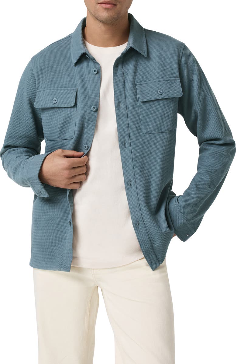 Vuori Waffle Shirt Jacket, Main, color, Abyss
