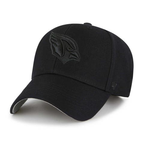 Men's '47 Black Arizona Cardinals  Tonal MVP Adjustable Hat