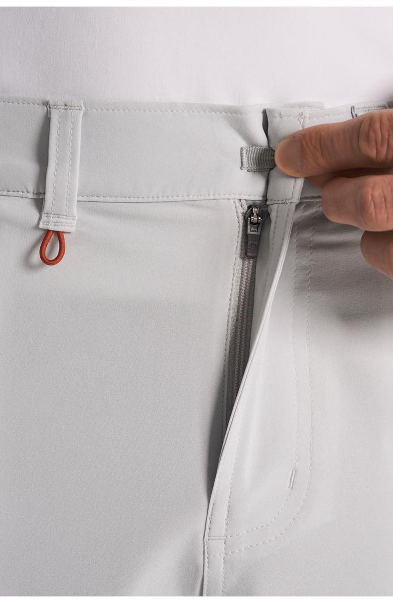 Coolibar Men's Fisher Island Fishing & Boating Shorts, UPF 50+ Sun Protection, Alternate, color, Sleek Grey