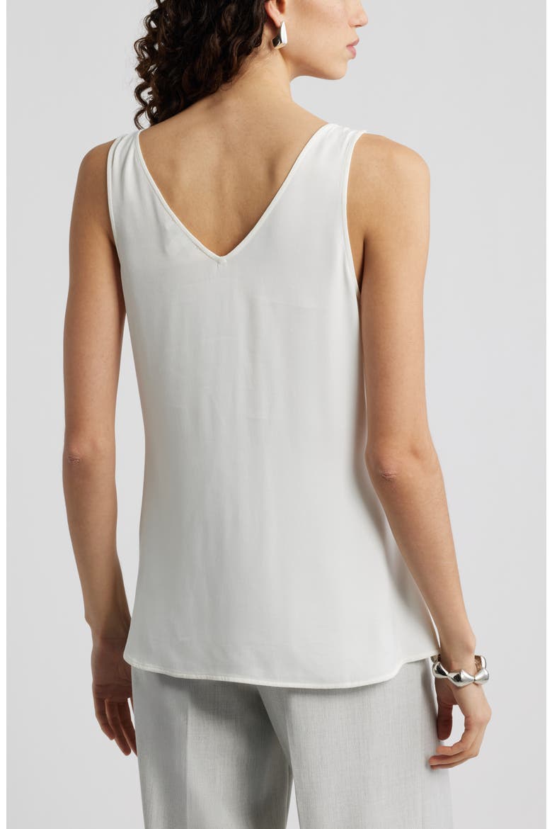 Satin Shell Top, Alternate, color, IVORY TOFU