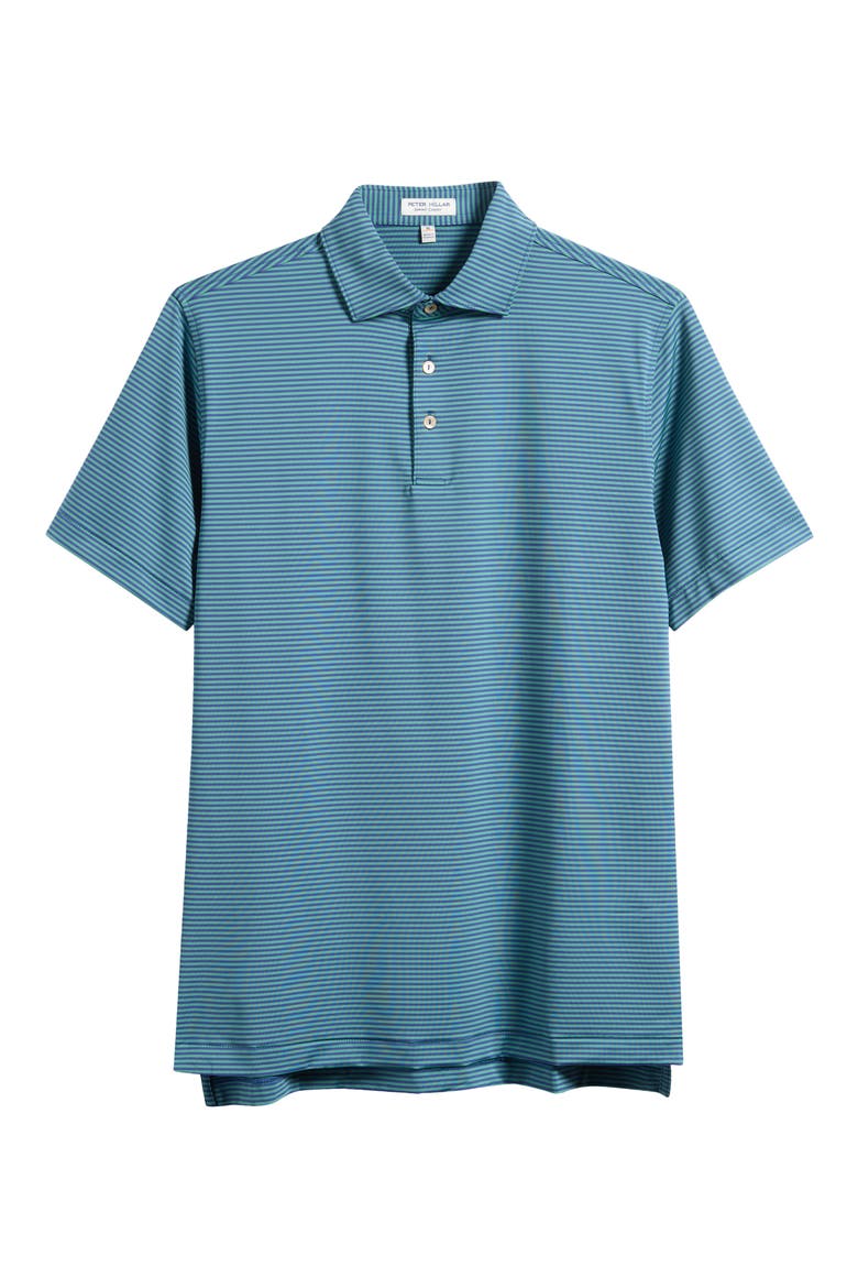 Hales Stripe Performance Jersey Polo, Alternate, color, SPORT NAVY