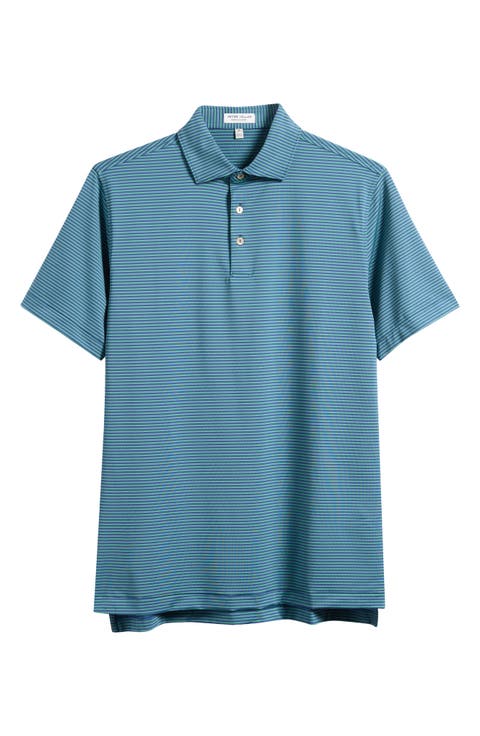 Hales Stripe Performance Jersey Polo