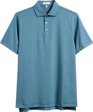 Peter Millar Hales Stripe Performance Jersey Polo