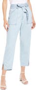 AG Renn Paperbag Waist Straight Leg Jeans