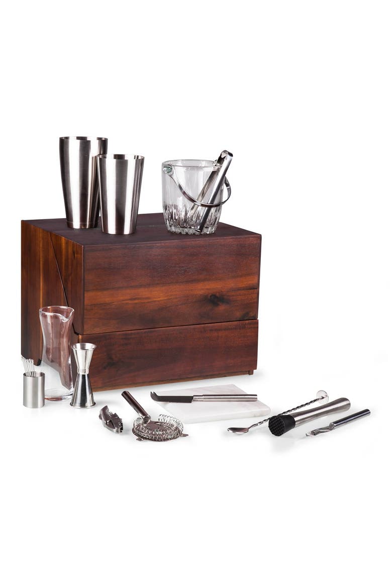 LEGACY 'Madison' Tabletop Bar Set, Alternate, color, BROWN