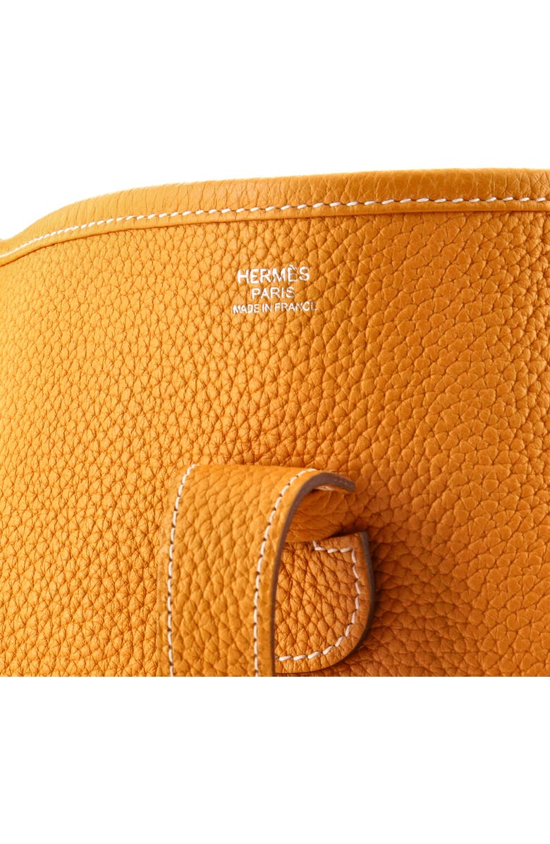 Pre-Owned Hermes Evelyne Bag Gen III Clemence GM, Alternate, color, Natural Sable